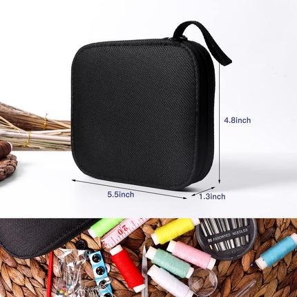 Portable Sewing Kit with Case for Home Travel Beginner Emergency Repair Set