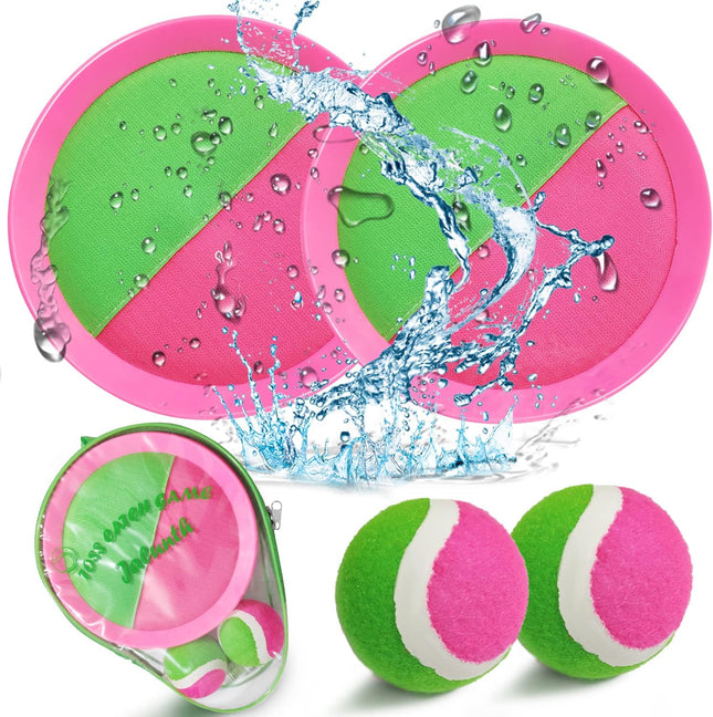 Ball Catch Toss Paddle Game Beach Backyard Outdoor Toy for Kids & Family