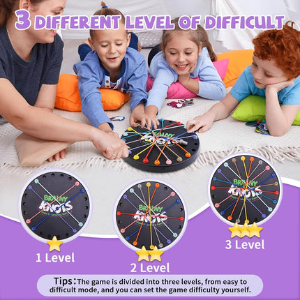 10PCS Rope Untangling Puzzle Game Brain Teaser Travel Toy for All Ages