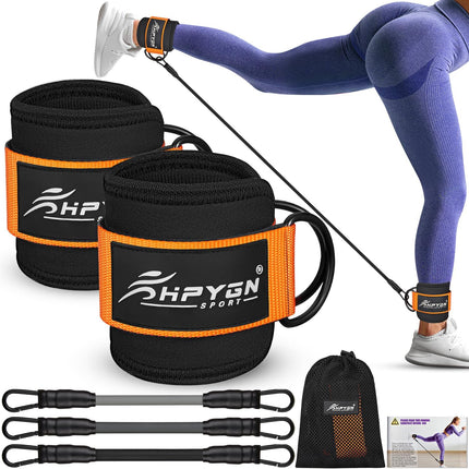 Resistance Bands for Legs – Ankle Bands for Hip, Glute & Kickback Training