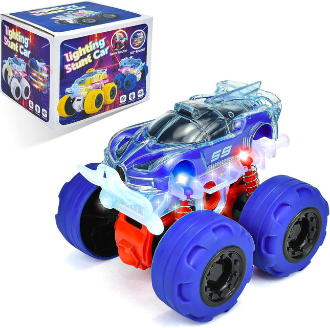 Toddler Pull-Back Car Toys – Monster Trucks for Kids Ages 3-6