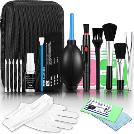 Complete DSLR Camera Cleaning Kit for Lens Sensor and Photography Gear