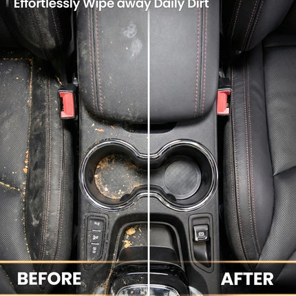 3-in-1 Car Cleaning Wipes, 90-Pack Interior & Exterior Cleaner, Glass & Protectant