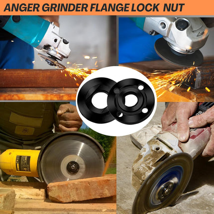 7PCS Angle Grinder Nut & Wrench Kit – Compatible with Dewalt, Makita, Bosch