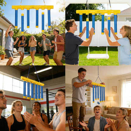 Reaction Time Challenge Game with 3 Falling Reflex Sticks for Kids & Adults