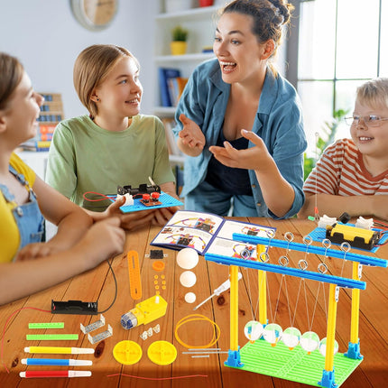 Kids Robot Science Kit Engineering Experiment Toy Educational STEM Gift