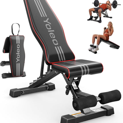 Home Gym Weight Bench 98% Pre-Assembled with 84 Adjustable Positions