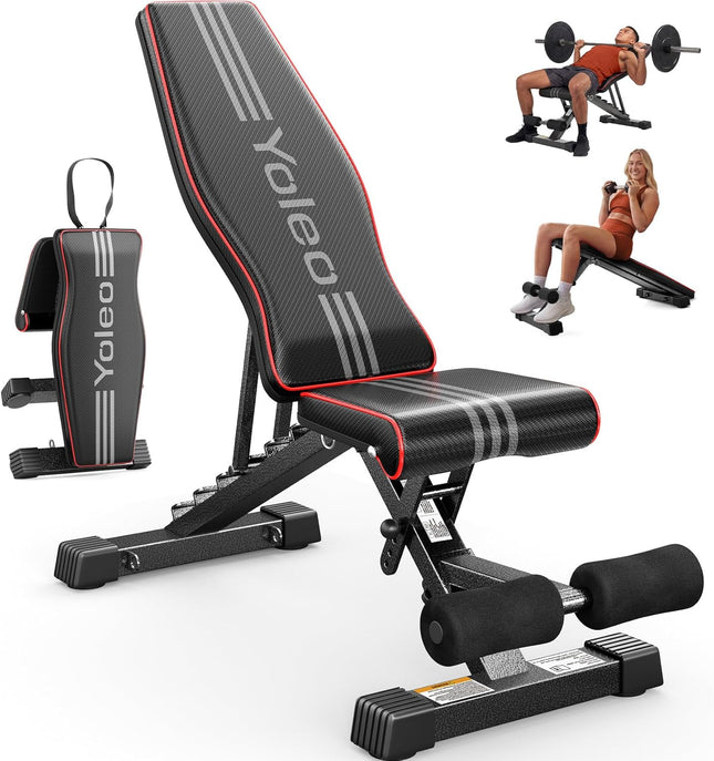 Home Gym Weight Bench 98% Pre-Assembled with 84 Adjustable Positions