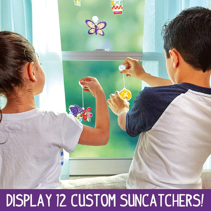Create Your Own Window Art – DIY Suncatcher Craft Kit for Kids & Toddlers