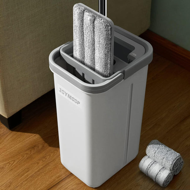 Mop and Bucket with Wringer Set – Wet & Dry Floor Cleaning System