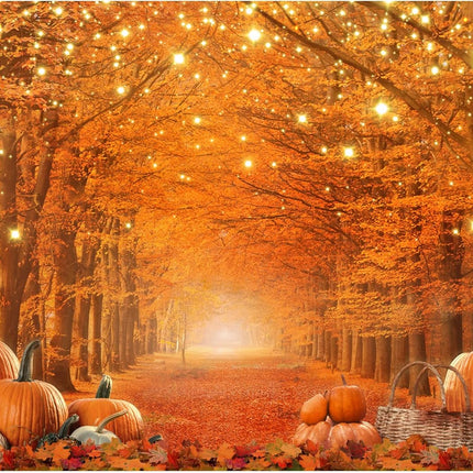 Allenjoy Fall Backdrop 7x5ft – Thanksgiving, Autumn Decor, Photo Props