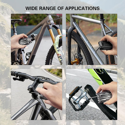 16-in-1 Bike Multi Tool Kit – Compact Portable Repair Set for MTB & Road Bikes