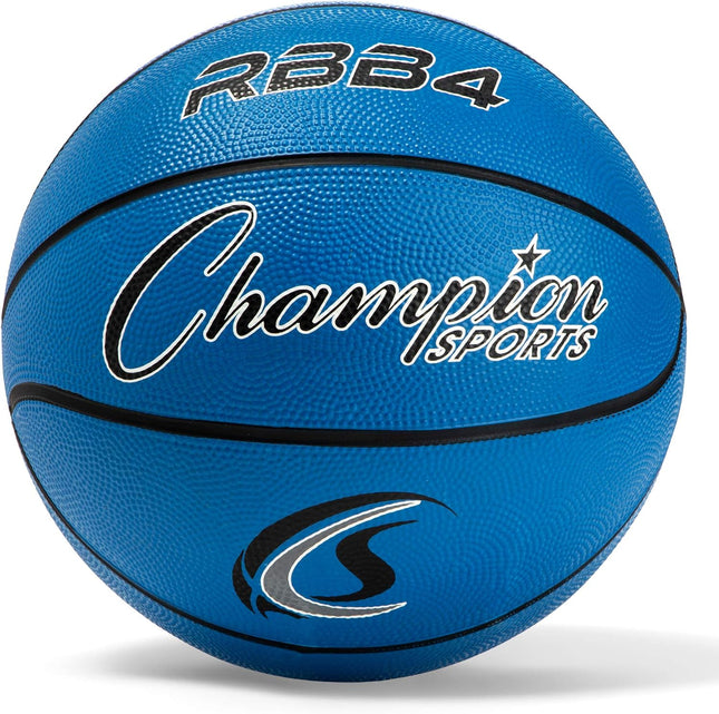 Rubber Basketballs – Pro-Style, Indoor/Outdoor Use, Various Sizes & Colors
