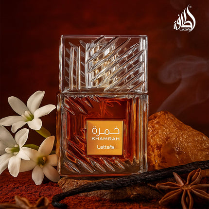Lattafa Khamrah Eau de Parfum 100ml Unisex Vanilla Amber Warm Spicy Fragrance
