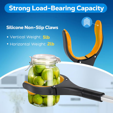 Extra Long 32 Inch Reacher Grabber Tool for Picking Up Items & Recovery