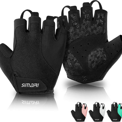 Gel Cycling Gloves for Men Women Shock Absorbing Workout Gym Bike Gloves