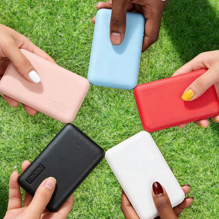 2 Pack 5000mAh Portable Charger Power Bank Dual USB Battery Pack Travel
