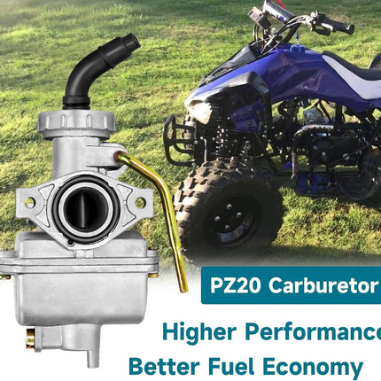 PZ20 Carburetor Kit for 50cc-125cc Chinese ATV Go Kart Pit Dirt Bike 4 Stroke