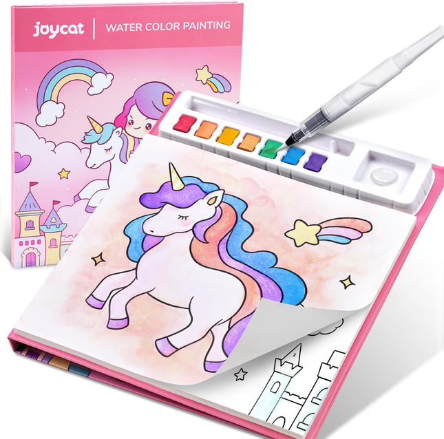 Paint with Water Coloring Books – Watercolor Set for Toddlers 3-8, Magical Pony Theme