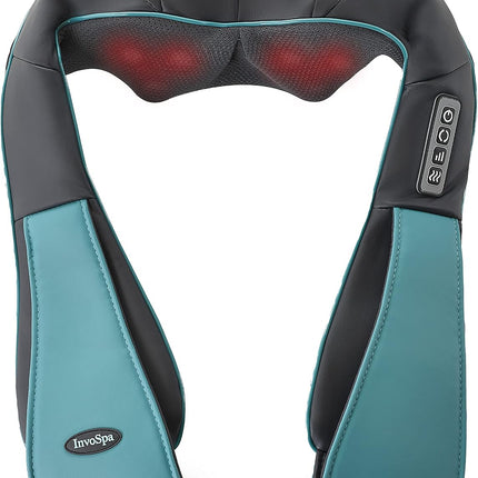 Shiatsu Neck and Back Massager with Heat Deep Kneading Full Body Massage Pad