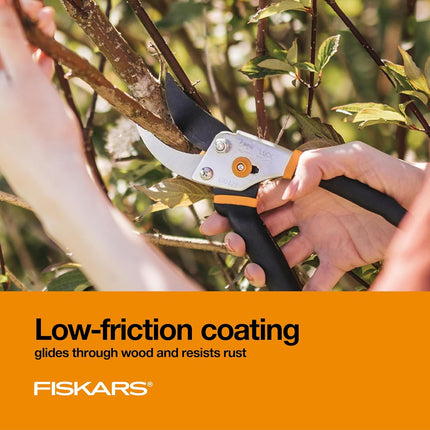 Bypass Pruning Shears – 5/8" Cut Capacity, Rust-Resistant Steel Blade