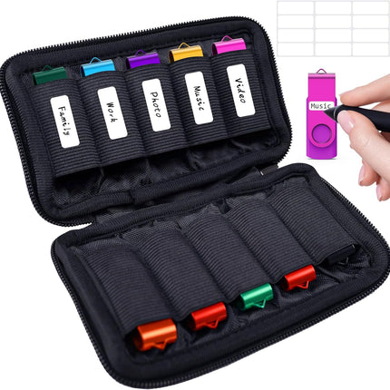 USB Drive Storage Bag – Lightweight Case for Thumb Drives & Small Items
