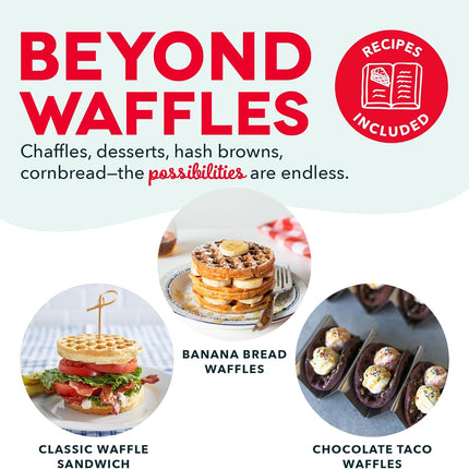 Compact Mini Waffle Maker – Nonstick, Perfect for Kids & Families, Aqua
