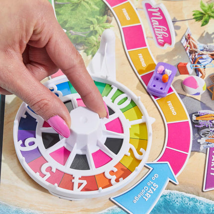 The Game of Life Barbie Edition – Board Game for Kids 8+, 2–4 Players
