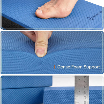 2-in-1 Foam Balance & Kneeling Pad, Non-Slip Cushion for Yoga & Core Training