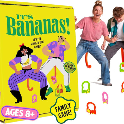 Monkey Tail Party Game for Adults & Families, Indoor Outdoor Fun