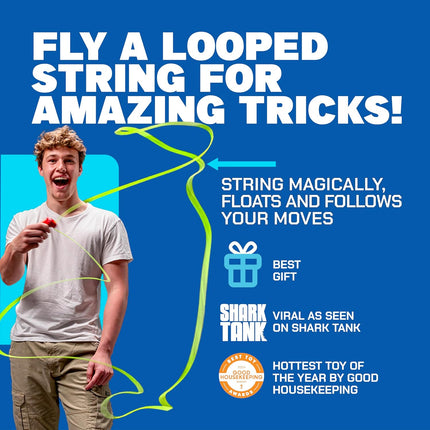 Original Rope Launcher Toy As Seen on Shark Tank String Loop Flying Fun