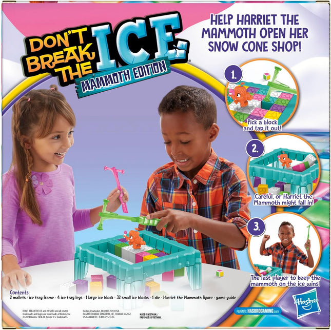Don’t Break The Ice Mammoth Edition – Board Game for Ages 3+