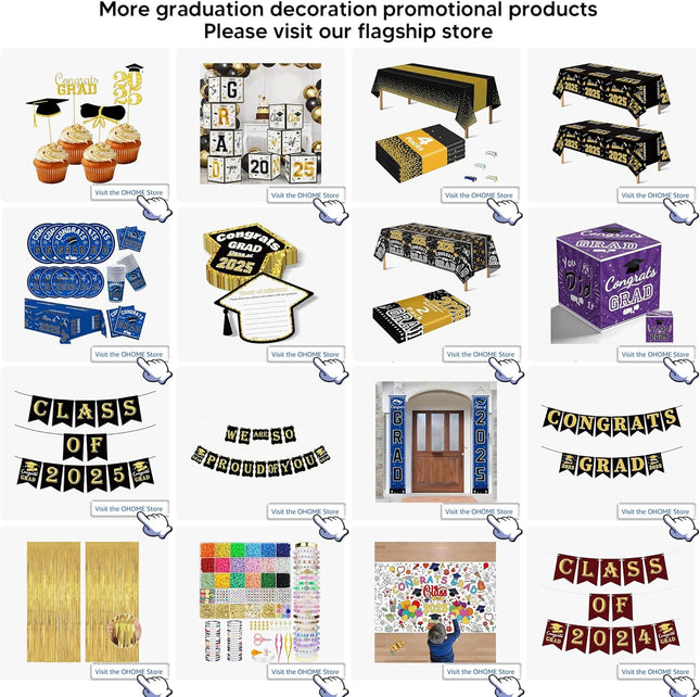 4 Pack New Year 2026 Disposable Tablecloths Black & Gold Party Supplies