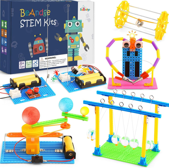 Kids Robot Science Kit Engineering Experiment Toy Educational STEM Gift