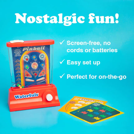 Original Waterfuls Classic Handheld Water Game, Retro Travel Toy for Kids 3+