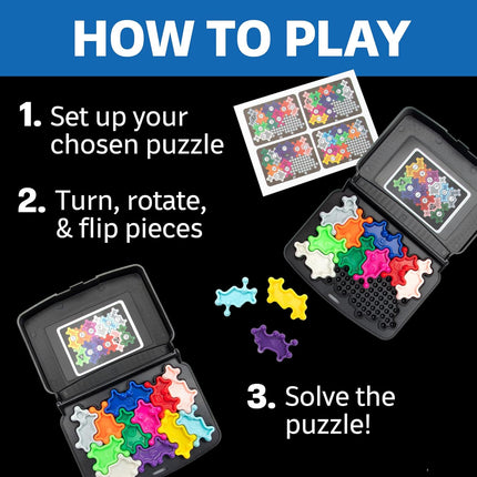 Kanoodle Cosmic 3D Brain Teaser – Logic Puzzle for Kids, Teens & Adults 7+