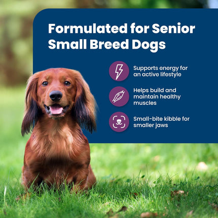 Natural Small Breed Senior Dog Food, Chicken & Brown Rice Recipe
