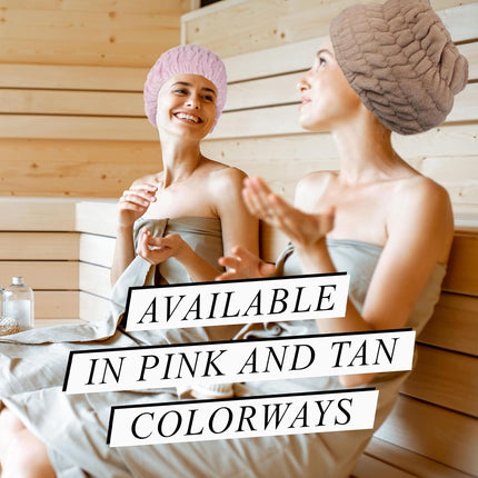 Extra Wide Spa Headwrap – Pink, Super Soft Microfiber Hair Band, 1pc