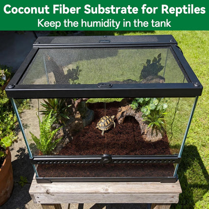 6 Pack Organic Coco Coir Bricks for Plants Compressed Coconut Husk Potting Soil Growing Mix