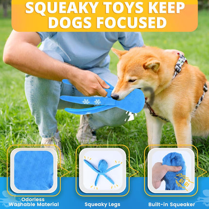 8-Pack Puppy Toys for Small Dogs – Plush, Squeaky, Rope & Teething Toys for Puppies