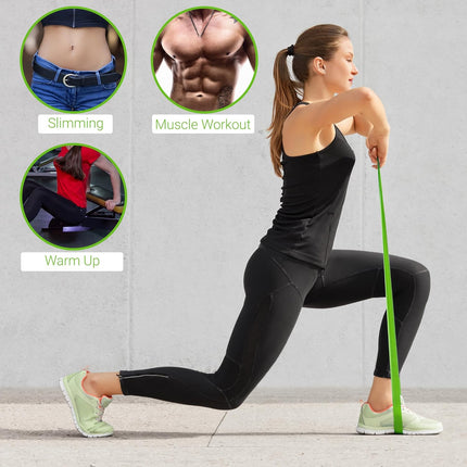5-Level Resistance Bands Set Loop Exercise Bands for Home Gym Yoga Fitness with Bag