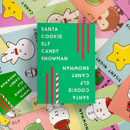 Christmas Edition Card Game – Fun for Kids, Teens & Adults, 2-8 Players