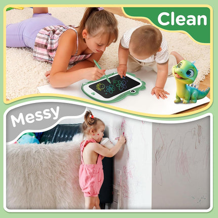 Dinosaur LCD Writing Board 8.5" – Toddler Drawing & Learning Toy, Ages 3-6