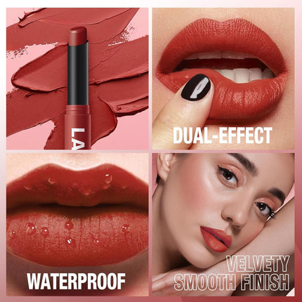 12PCS Velvet Matte Lipstick Set Nude Waterproof Long Lasting Lip Colors