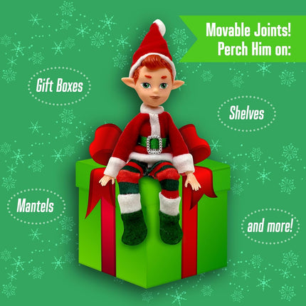 Poseable Christmas Elf Dolls – Adorable Shelf Sitters for Your Home