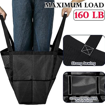 Large Mesh Beach Bag for Women Sandproof Pool & Toy Tote with Zipper Pocket Travel 2026