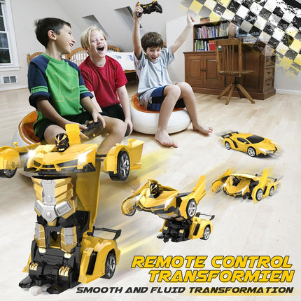 Transform Remote Control Car Toy for Kids Boys Ages 3-12 RC Vehicle