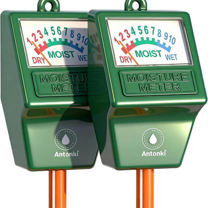 2-Pack Soil Moisture Meter – No Battery Plant Water Tester for Indoor & Outdoor