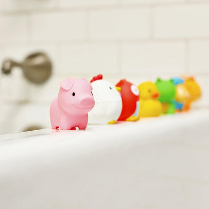 8 PCS Baby Bath Toys – Farm Animal Squirters for Toddlers