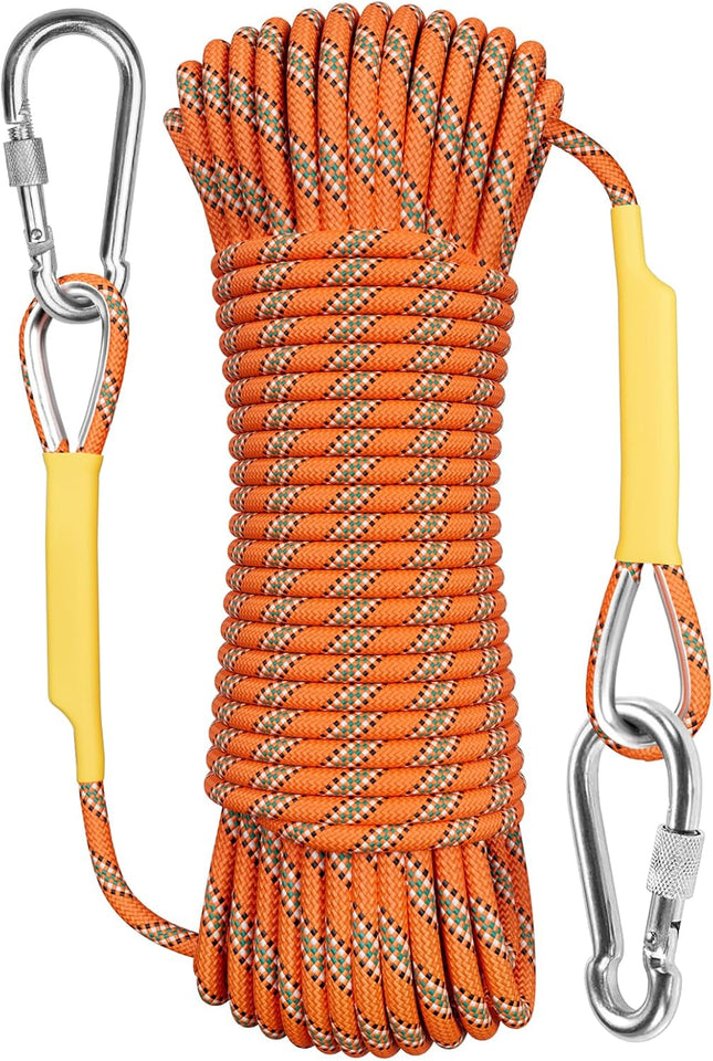 Static Climbing Rope 10M-352M for Rock Climbing, Rescue & Outdoor Use